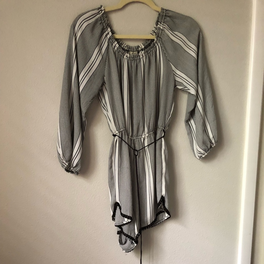 Urban Outfitters Striped Romper